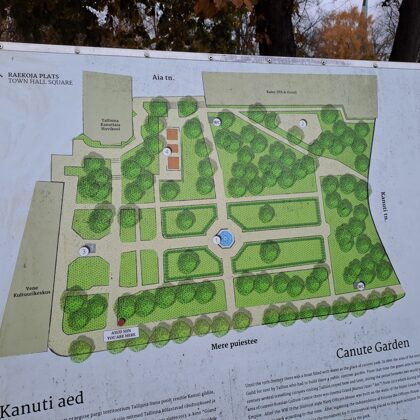 Canute garden - Tallin, Estonia