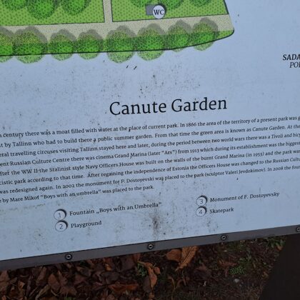 Canute garden - Tallin, Estonia