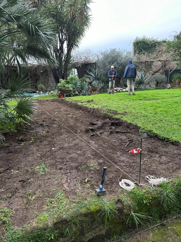 2025 - lawn leveling