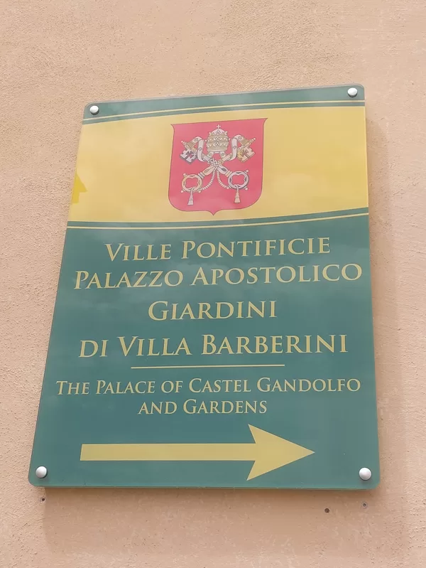 Castel Gandolfo & gardens