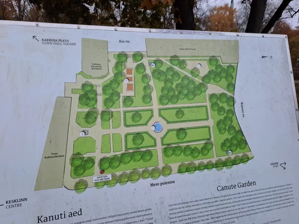 Canute garden - Tallin, Estonia
