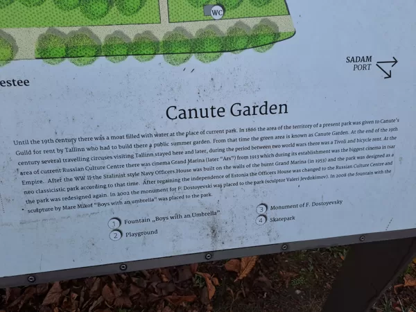 Canute garden - Tallin, Estonia