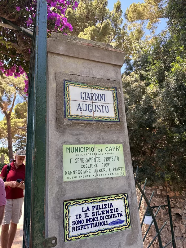 Giardini di Augusto