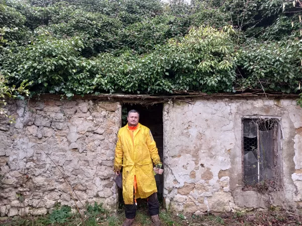 An old gardneners house in France