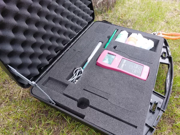 Biochemical tests of plants, soil and water