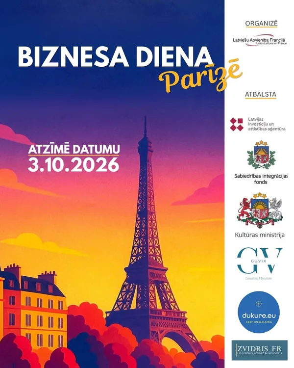 Biznesa diena 2026 - Parīze