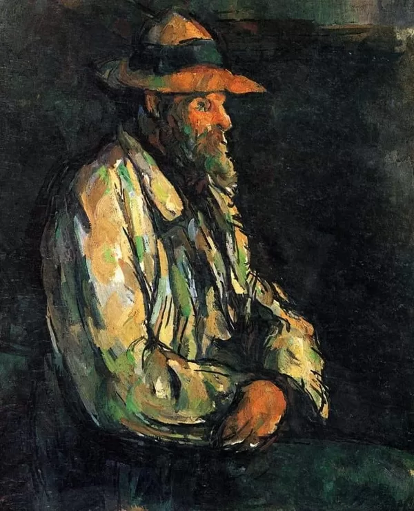 Le Jardinier Vallier, Paul Cezanne, 1906. Vallier was the gardener and odd-job man at Céza